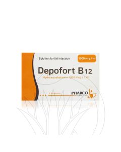 Depofort B12 1000µ/Ml 5 Ampoules