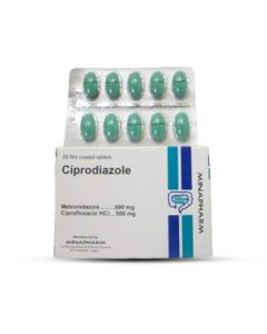 Ciprodiazole 500/500Mg 20 Tablets