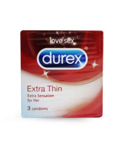 Durex Condoms Extra Thin 3Pieces
