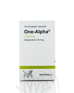 One Alpha 0.25µg 30 Capsules