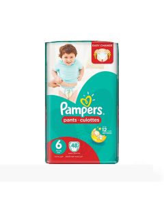 PAMPERS PANTS #6 EXTRA LARGE (+16KG) 48P
