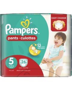 PAMPERS PANTS #5 JUNIOR (12-18KG) 24P