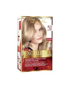 Loreal Excellence Creme Hair Color - 8.12 Light Ash Blonde