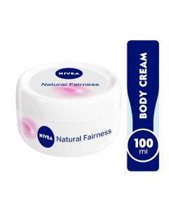 Nivea Natural Fairness Face & Body Cream - 100Ml