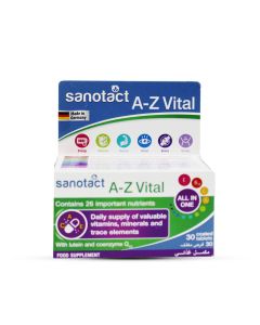 SANOTACT  A-Z VITAL SUPPLEMENT 30/TAB ?