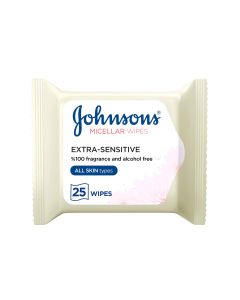 Johnson Micellar Cleansing Wipes Sensitive 25 Pieces