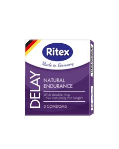 Ritex Condoms Delay Natural Endurance 3 Pieces
